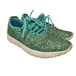 Sparkling Green Women's Sneakers